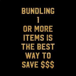 BUNDLE 1 or More for better discounts .huge